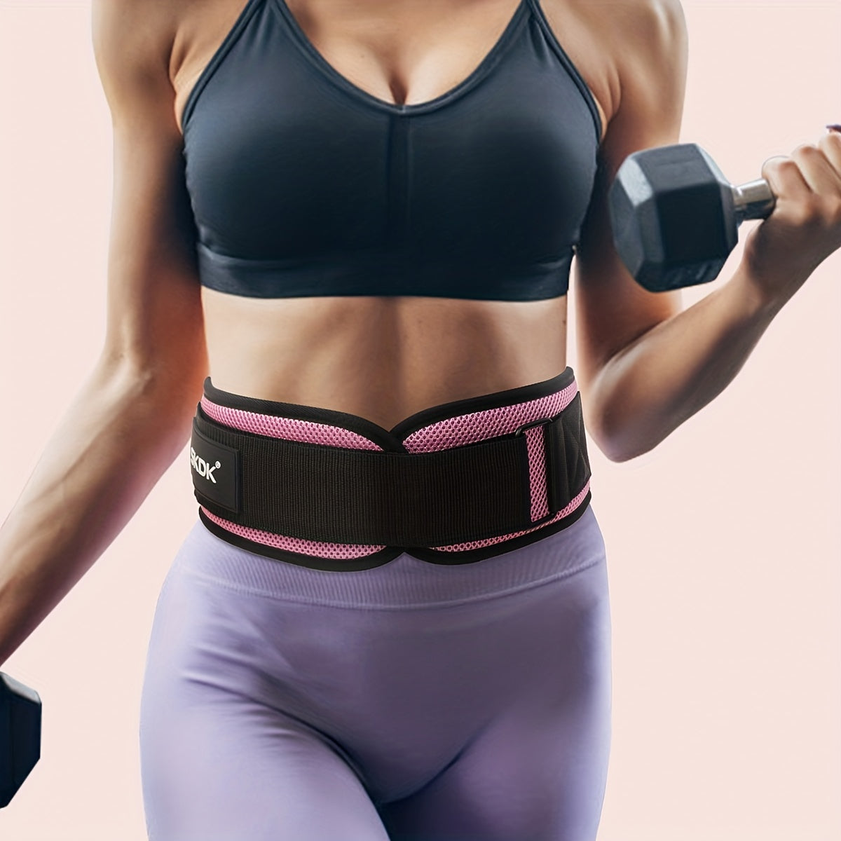 CoreLock EVA Weightlifting Belt – Stability, Support, No Slip, No Strain