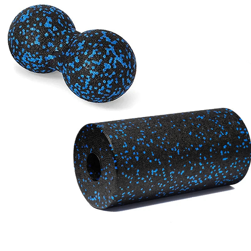Fascia Massage Foam Roller & Fitness Ball Set – Deep Muscle Recovery & Tension Relief