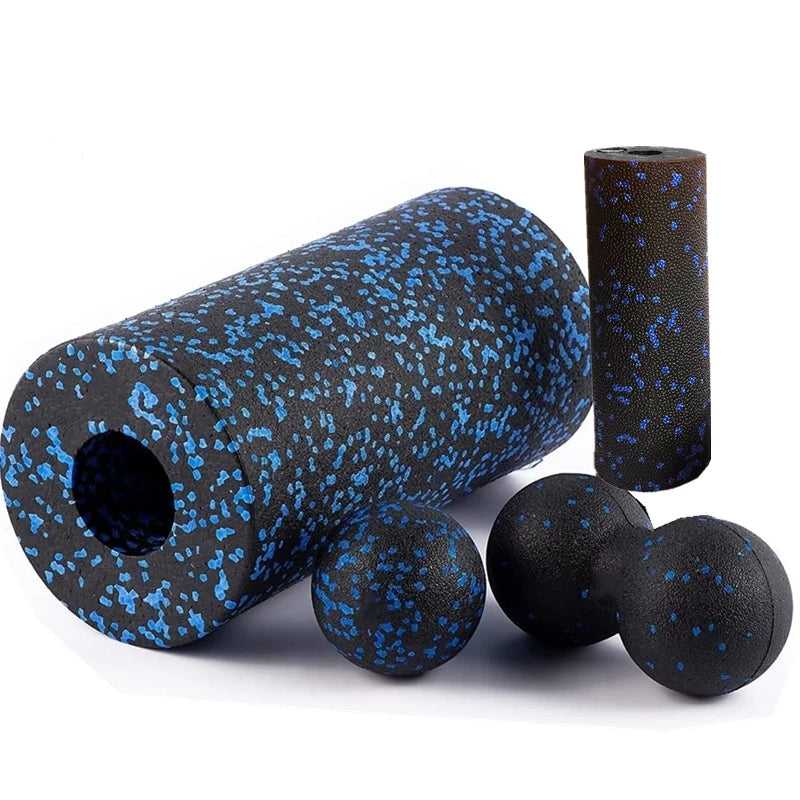 Fascia Massage Foam Roller & Fitness Ball Set – Deep Muscle Recovery & Tension Relief