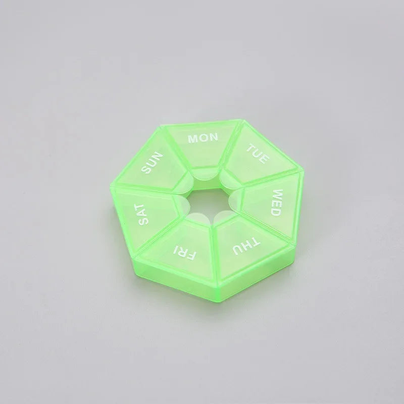 Mini Travel Pill Organizer – Compact, Secure, and Easy to Carry