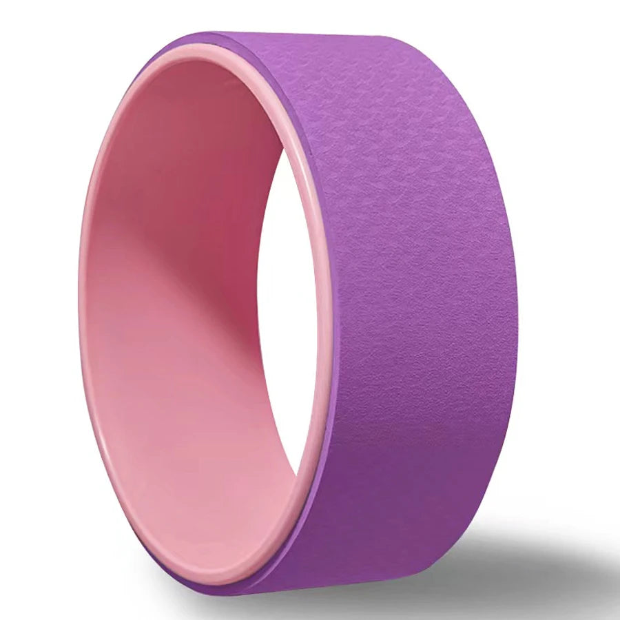 Yoga Wheel – Back Stretching Roller for Yoga & Pilates Practice
