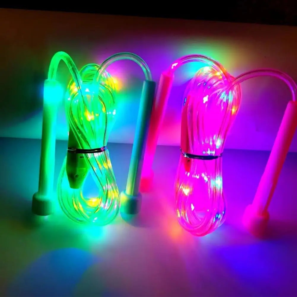 GlowSkip - The LED Jump Rope That Lights Up the Fun