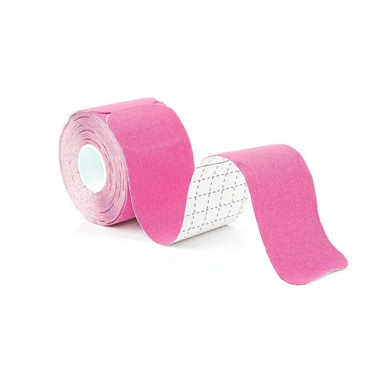 Kinesiology Sports Tape – Pre-Cut, Waterproof & Breathable for Muscle Support