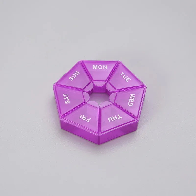 Mini Travel Pill Organizer – Compact, Secure, and Easy to Carry