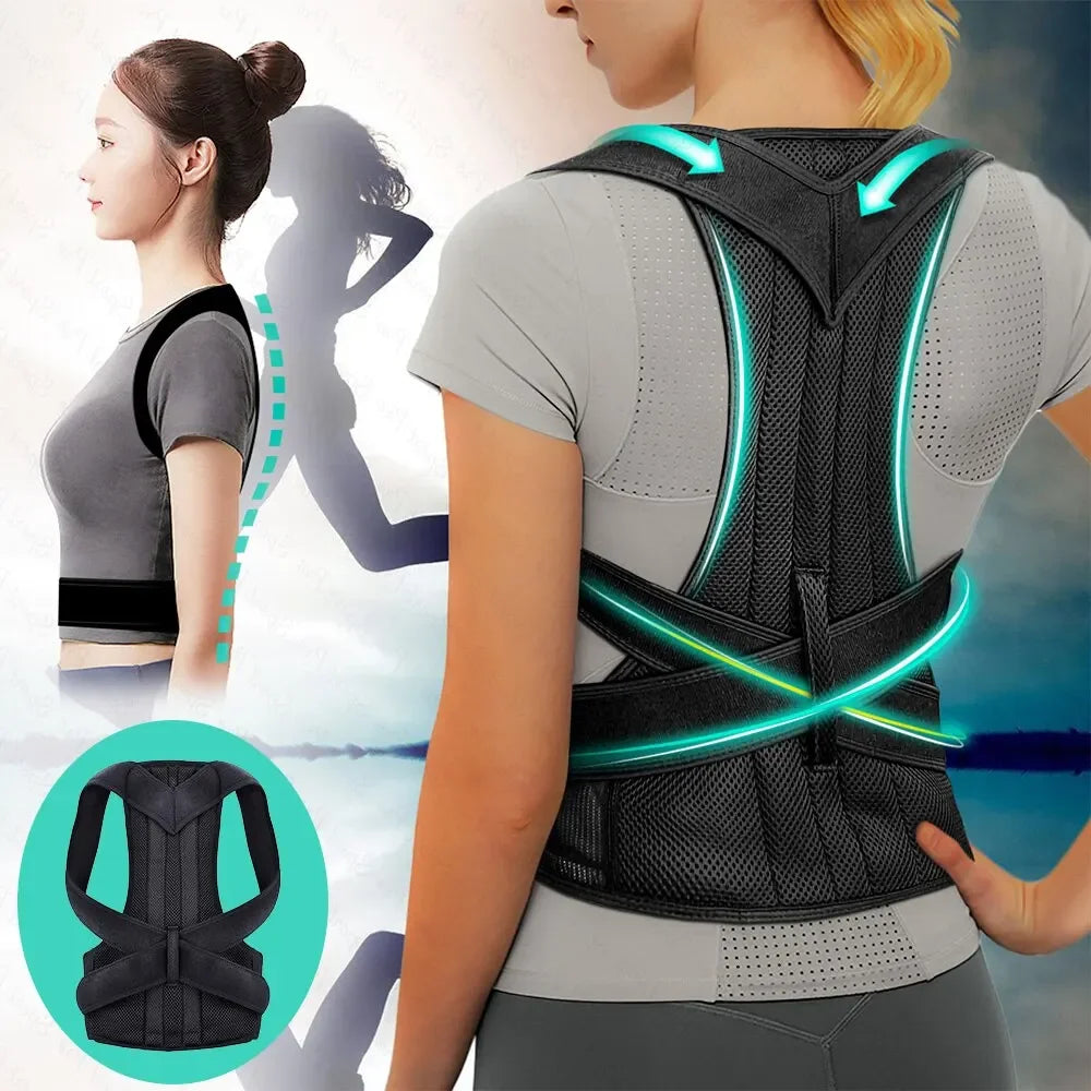 Adjustable Back Posture Corrector – Support, Comfort, and Confidence