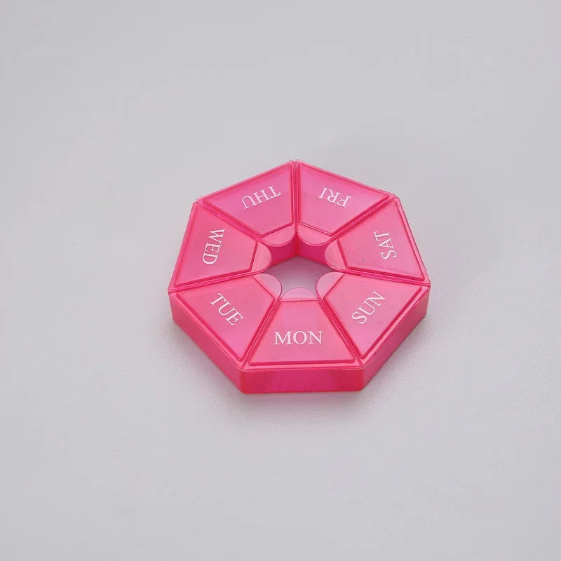 Mini Travel Pill Organizer – Compact, Secure, and Easy to Carry