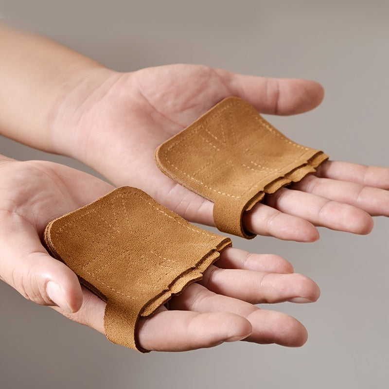 GripMax Weightlifting Gloves – Faux Leather Gym Gloves