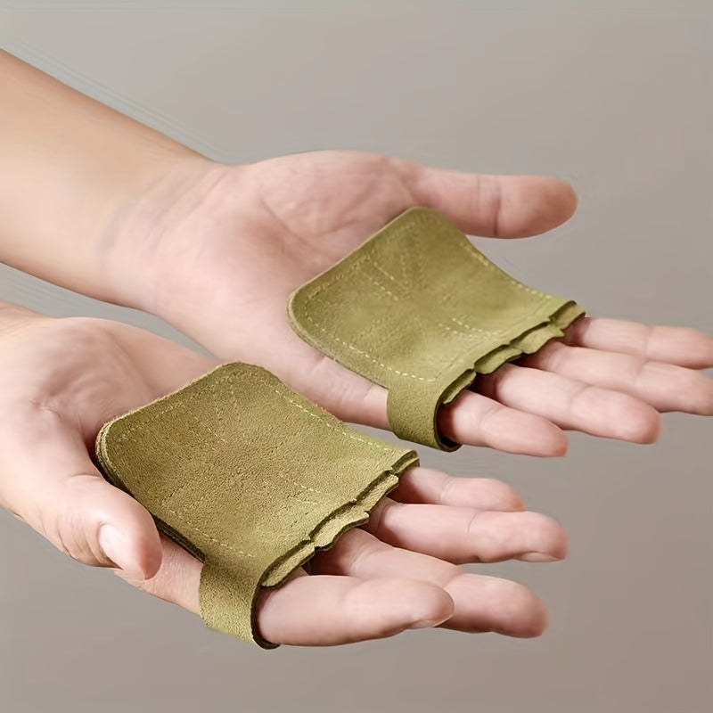 GripMax Weightlifting Gloves – Faux Leather Gym Gloves