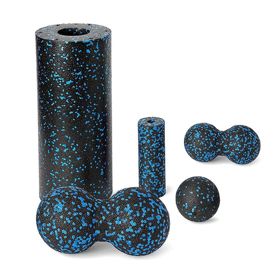 Fascia Massage Foam Roller & Fitness Ball Set – Deep Muscle Recovery & Tension Relief