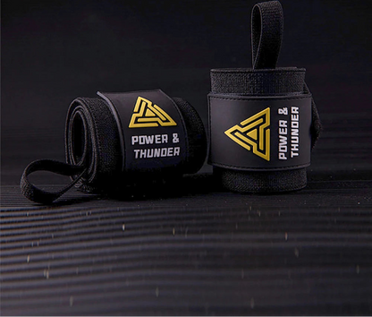 Premium Fitness Wrist Support – Wristbands for Gym, Weightlifting, & Sports Protection