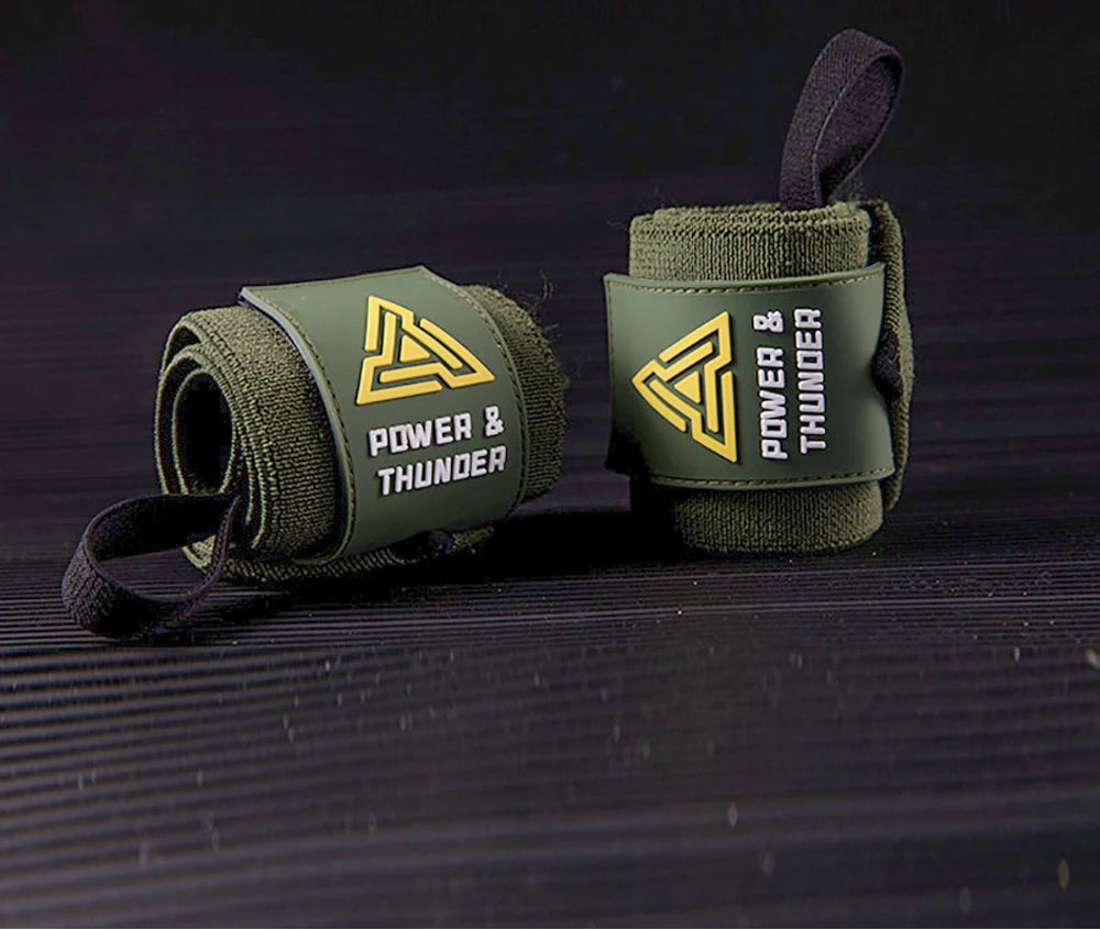 Premium Fitness Wrist Support – Wristbands for Gym, Weightlifting, & Sports Protection
