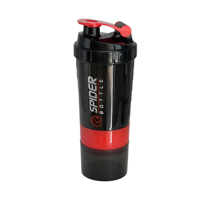 3-Layer Protein Shaker Bottle - Mix, Store & Go