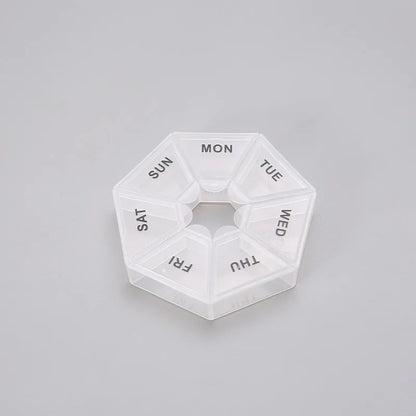 Mini Travel Pill Organizer – Compact, Secure, and Easy to Carry