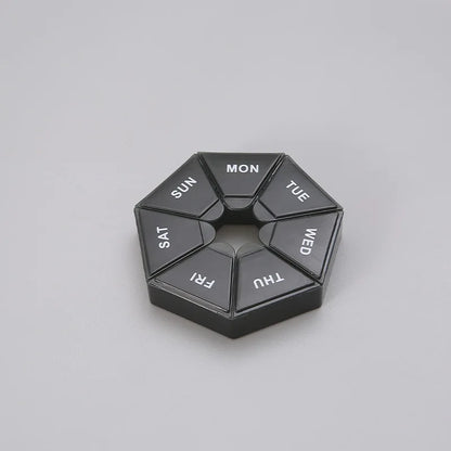 Mini Travel Pill Organizer – Compact, Secure, and Easy to Carry