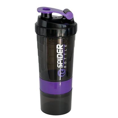 3-Layer Protein Shaker Bottle - Mix, Store & Go