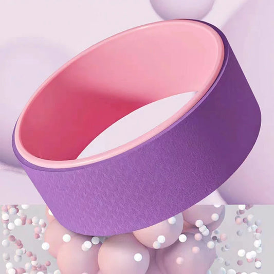 Yoga Wheel – Back Stretching Roller for Yoga & Pilates Practice