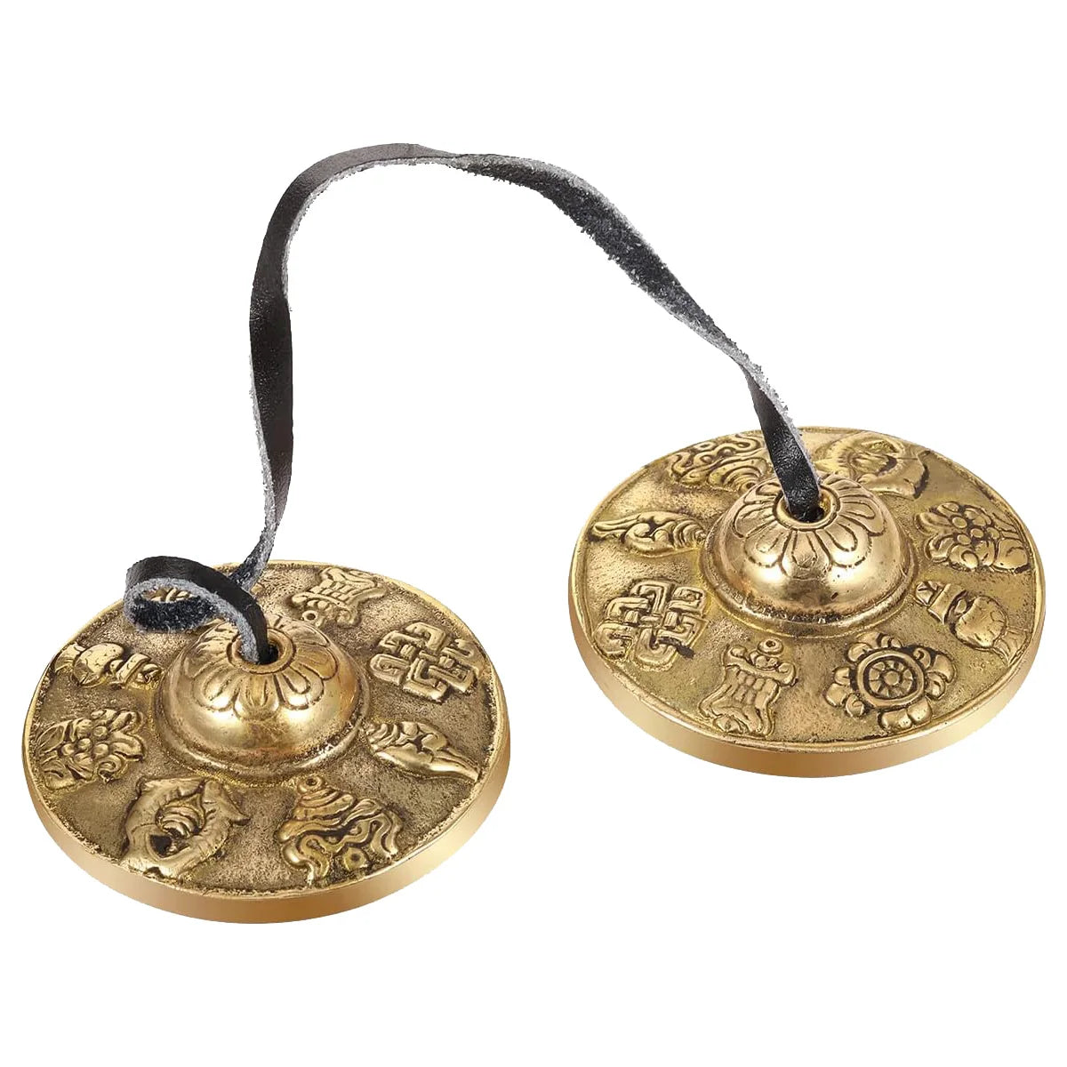 Tingsha Meditation Cymbals | Brass Chime Bells for Sound Healing & Grounding
