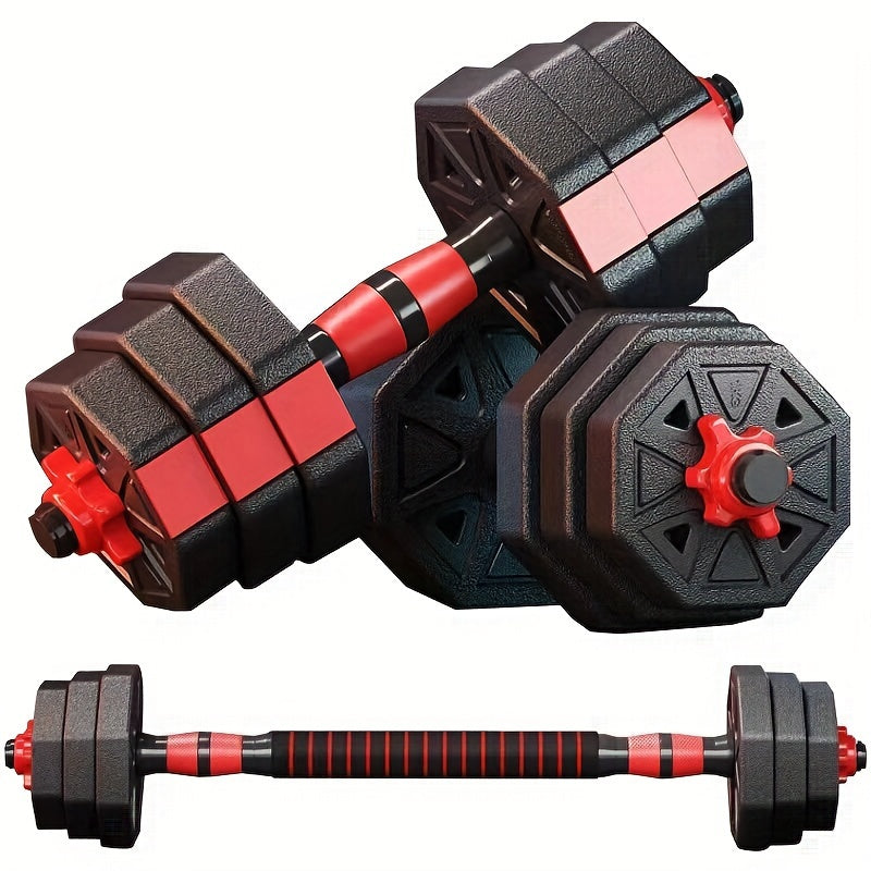 FlexFit 2-in-1 Dumbbell & Barbell Set: Your All-in-One Home Fitness Powerhouse